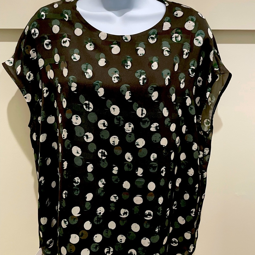 MM LaFleur Cap Sleeve Shell M